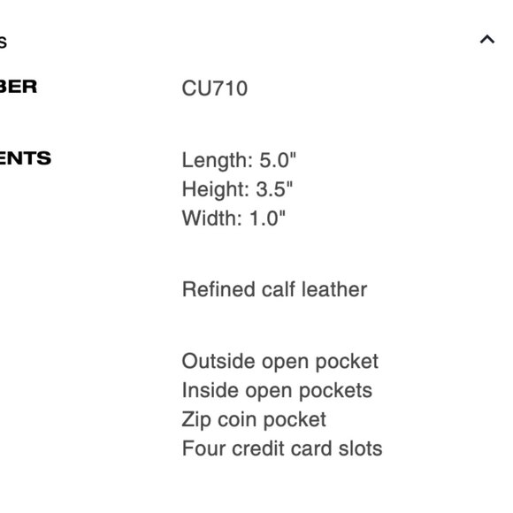 COACH Essential Slim Card case with rivets - Picture 7 of 7